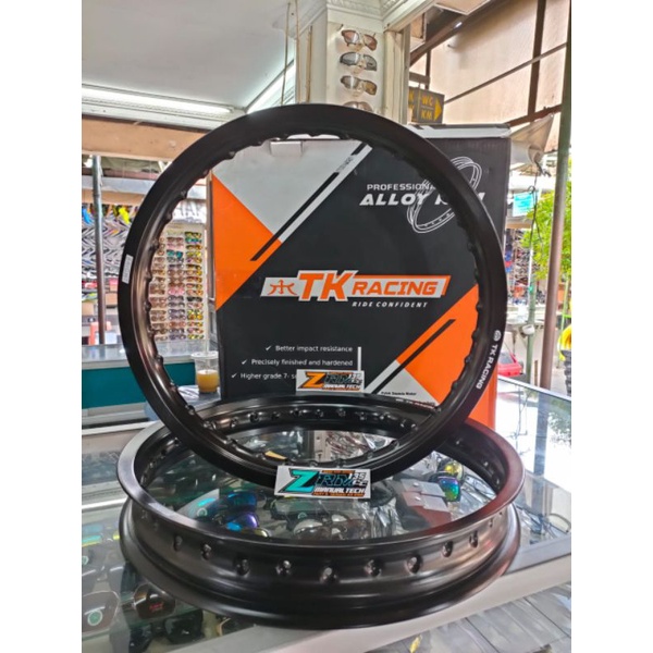 VELG TK RACING JAPAN ORIGINAL RING 18 UKURAN 185/215 HITAM ORIGINAL