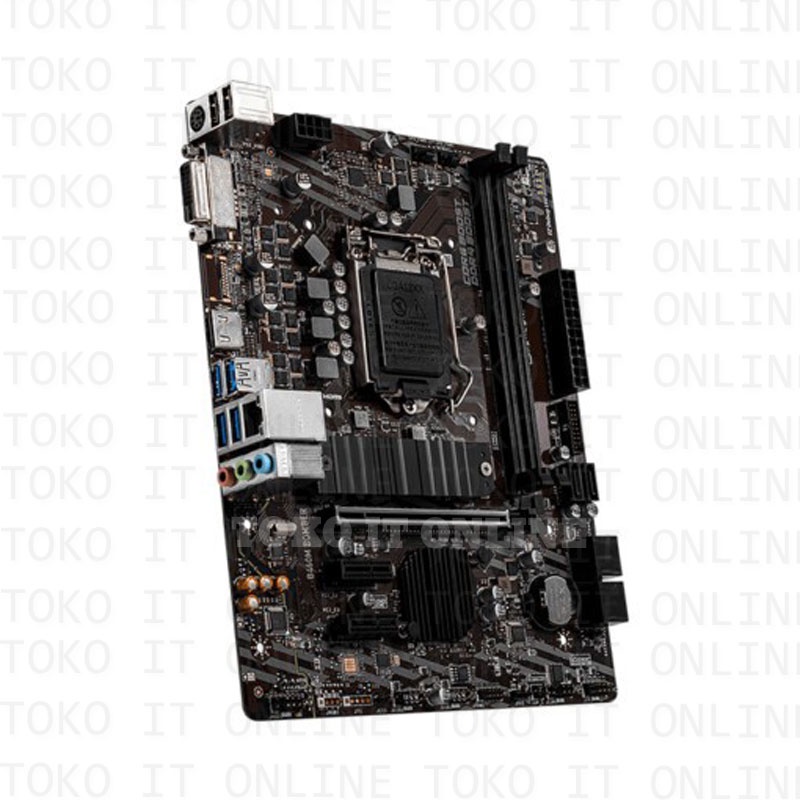 MSI MOTHERBOARD H410M BOMBER LGA1200