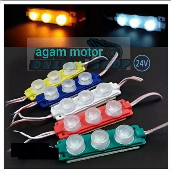 lampu led 3 mata 24 volt Terjangkau