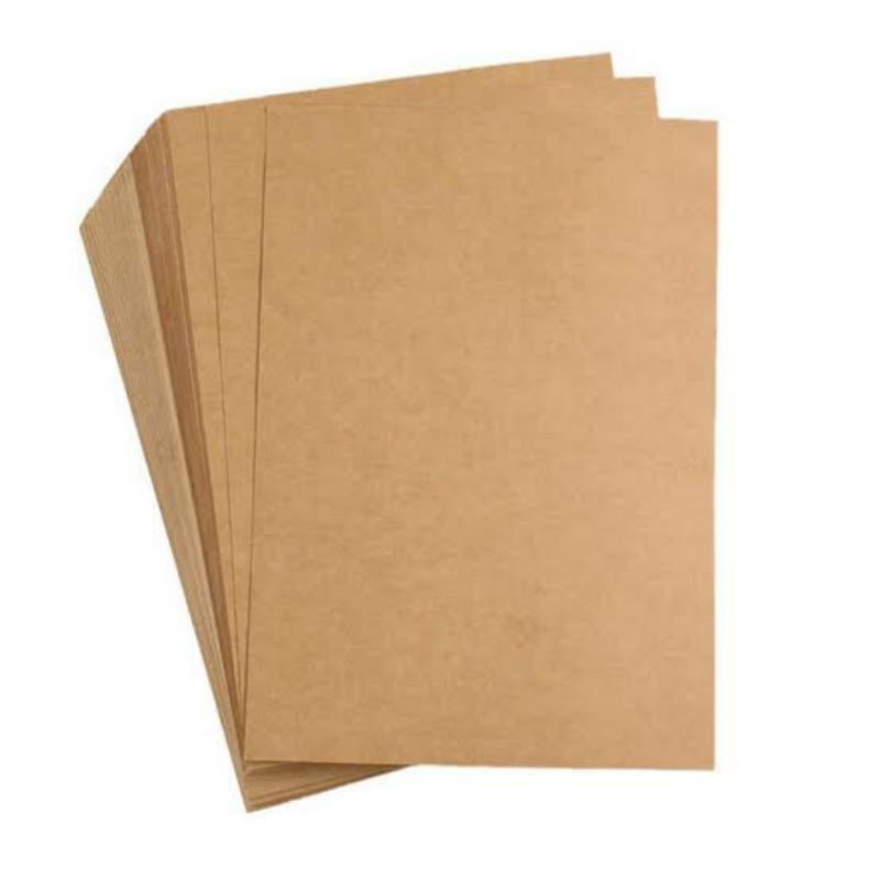 

kertas samson kraf 200 gsm isi 20 lembar / kertas kraf liner tebal 200 gram