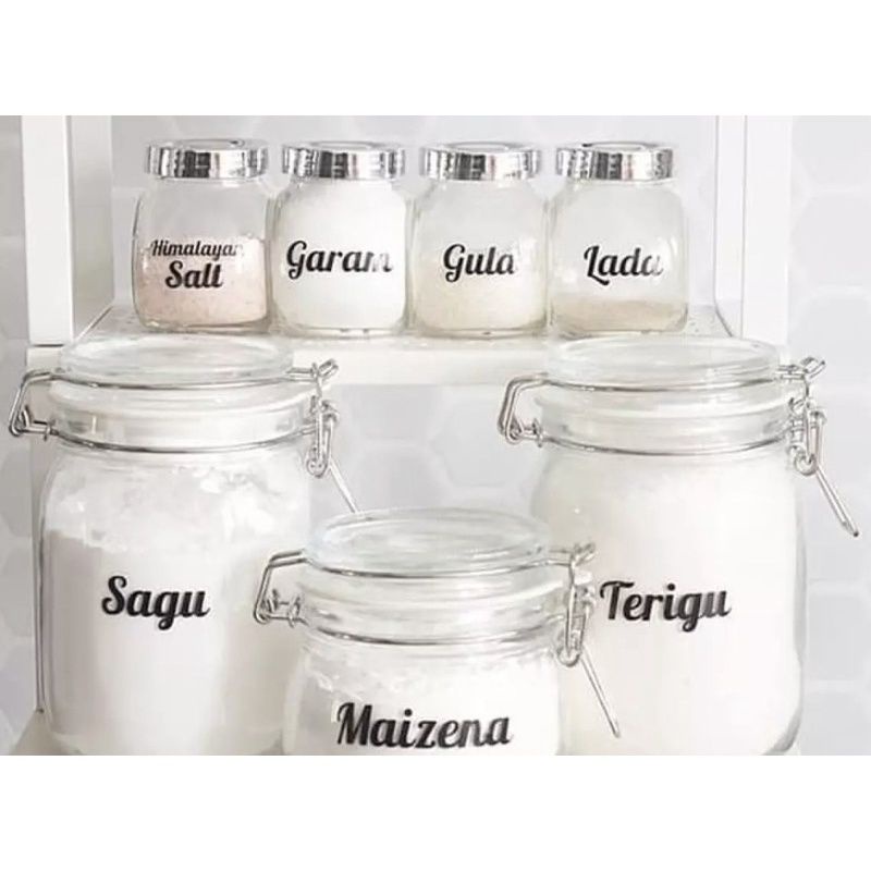 

stiker transparant harga ecer