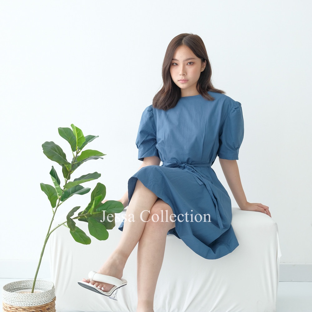 Premium Doffi Ribbon Dress TH 440 COTTON