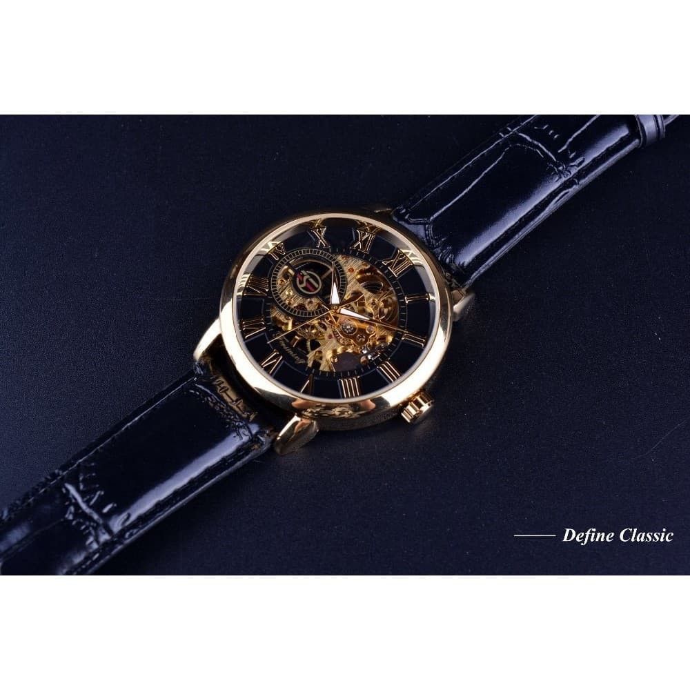 Jual  Jam Tangan Pria Mekanik Forsining H099M 
 Baru