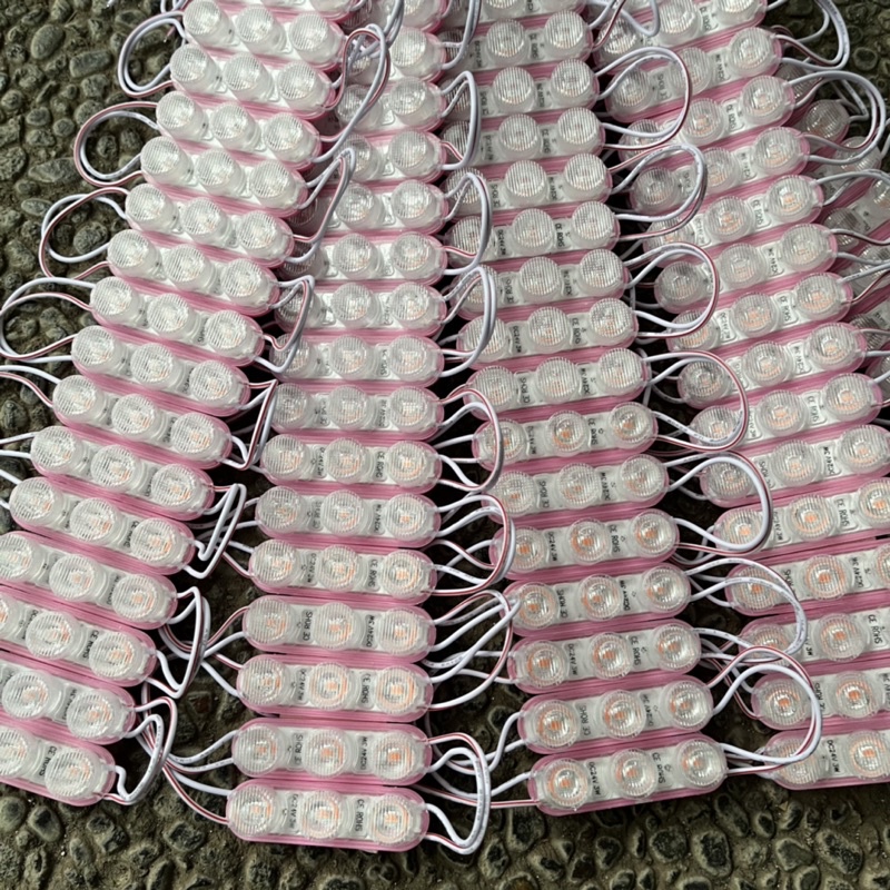 (BISA COD) LED Modul 3 Mata 3W 12V 24V Premium Waterproof