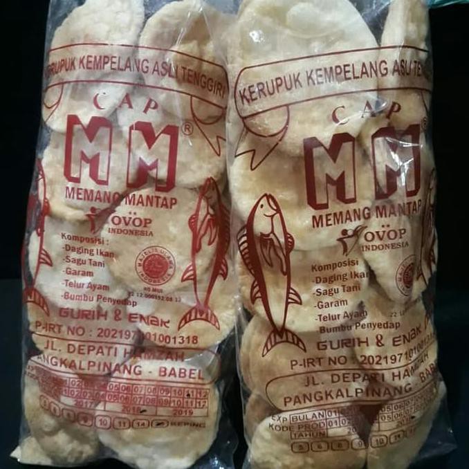 

Kerupuk Kemplang MM ASLI BANGKA