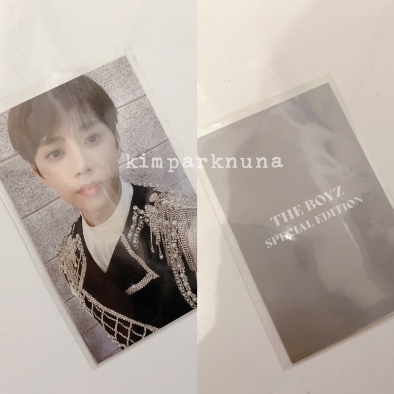 The Boyz Sunwoo Photocard