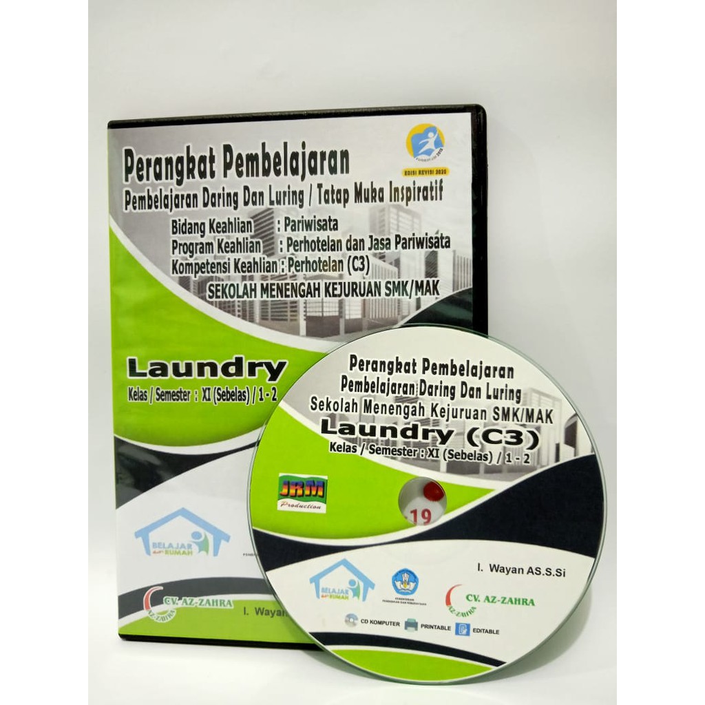 RPP INSPIRATIF SMK PERHOTELAN & JASA PARIWISATA C1 C2 C3 RPP 1 LEMBAR (DARING & LURING) REVISI 2021