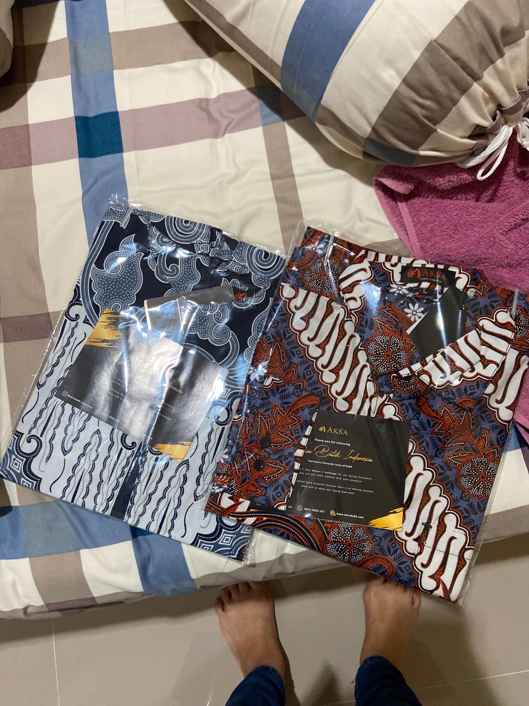 Kemeja Panjang Aksa Batik Leonard