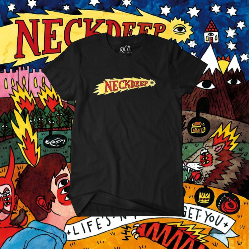 Kaos Band / Kaos Neck Deep / Logo Neck Deep