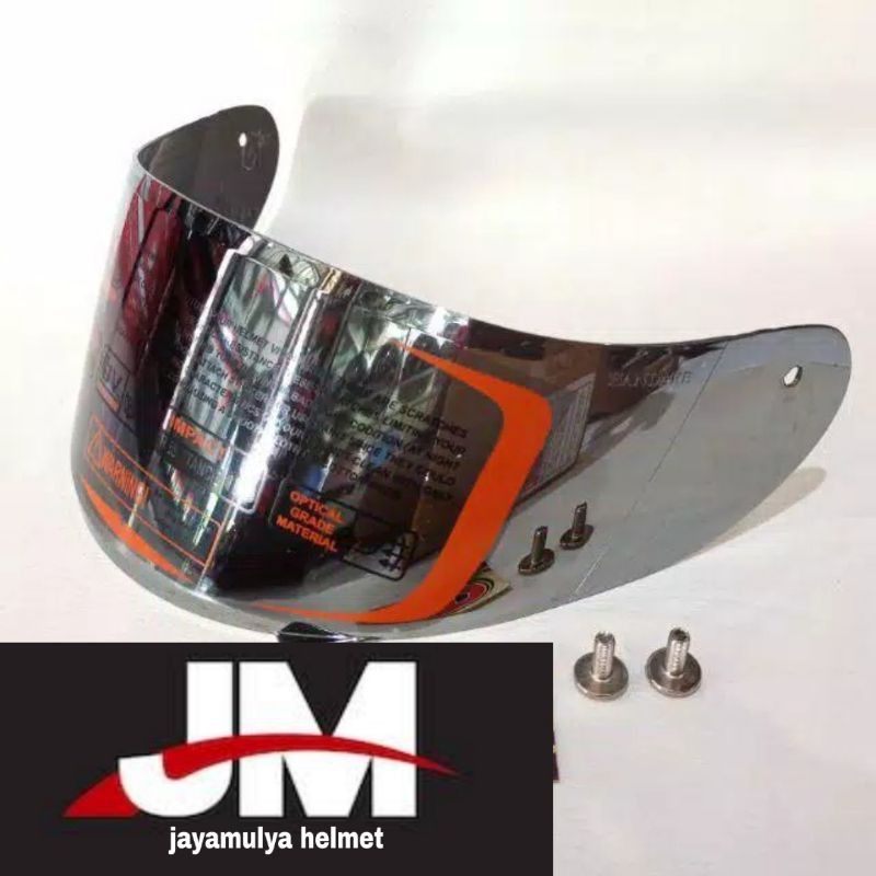 COD flat visor pnp ink cl max iridium gold  / silver / blue / hitam / bening / rainbow / iridium