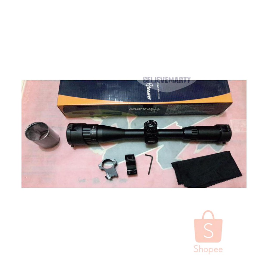TEROPONG TPO2G2116 TELESCOPE SNIPER 39X40 AOL SCOPE SENAPAN ANGIN RIFLESCOPE