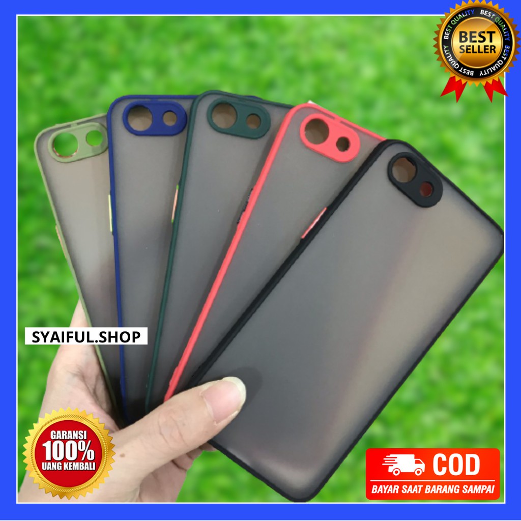 OPPO A83 PREMIUM HYBDRID BUMPER DOVE CASE ANTI PECAH