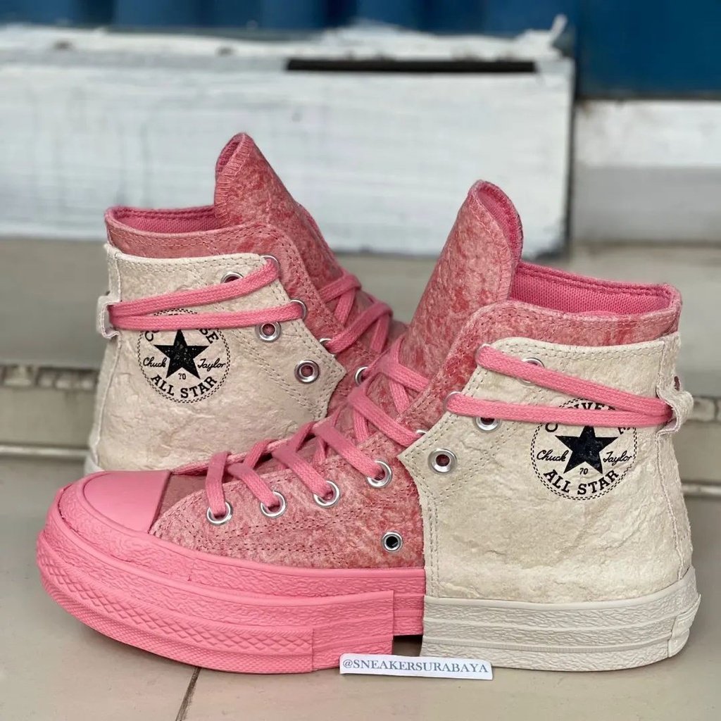 Converse Chuck Taylor 1970s Hi x Feng Chen Wang &quot; 2 in 1 &quot; Quartz Pink &quot; CT 70 CT 70s