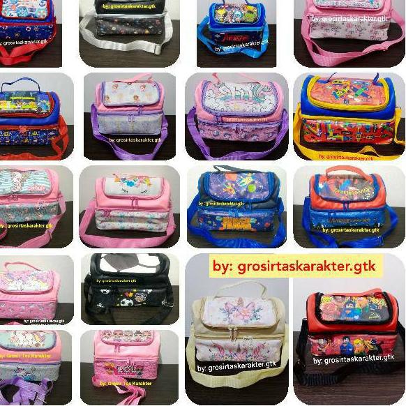 Tas Bekal Anak Unicorn LOL Pony Foil Lunch Bag Kantong Makan Tempat Bekal Makanan Anak Sekolah Foil