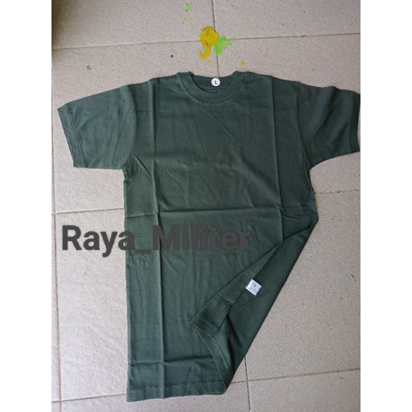 Kaos PDH TNI AD jatah ORI, kaos Dryfit