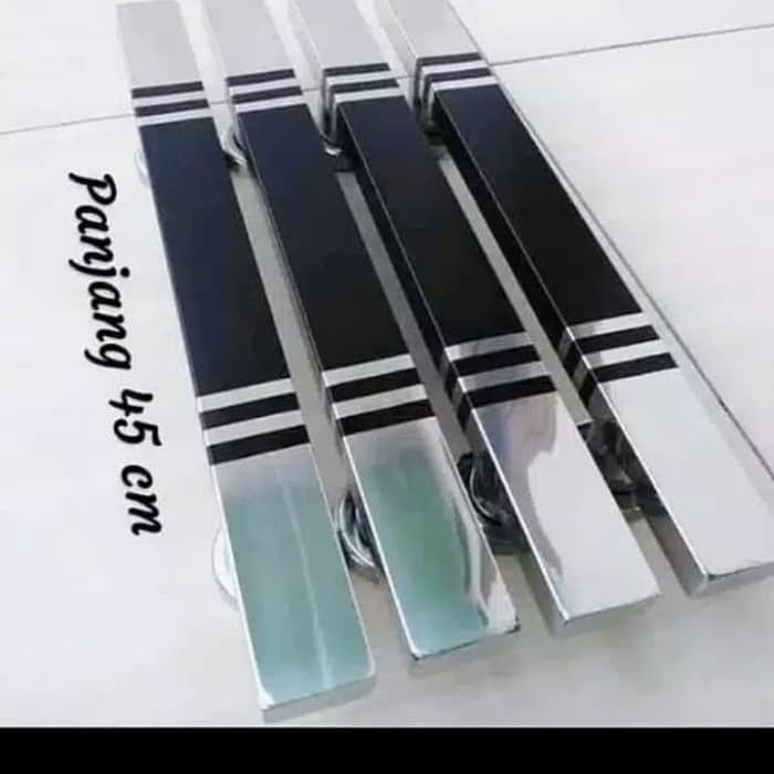 gagang pintu rumah - handle pintu rumah kotak hitam 60cm Termurah