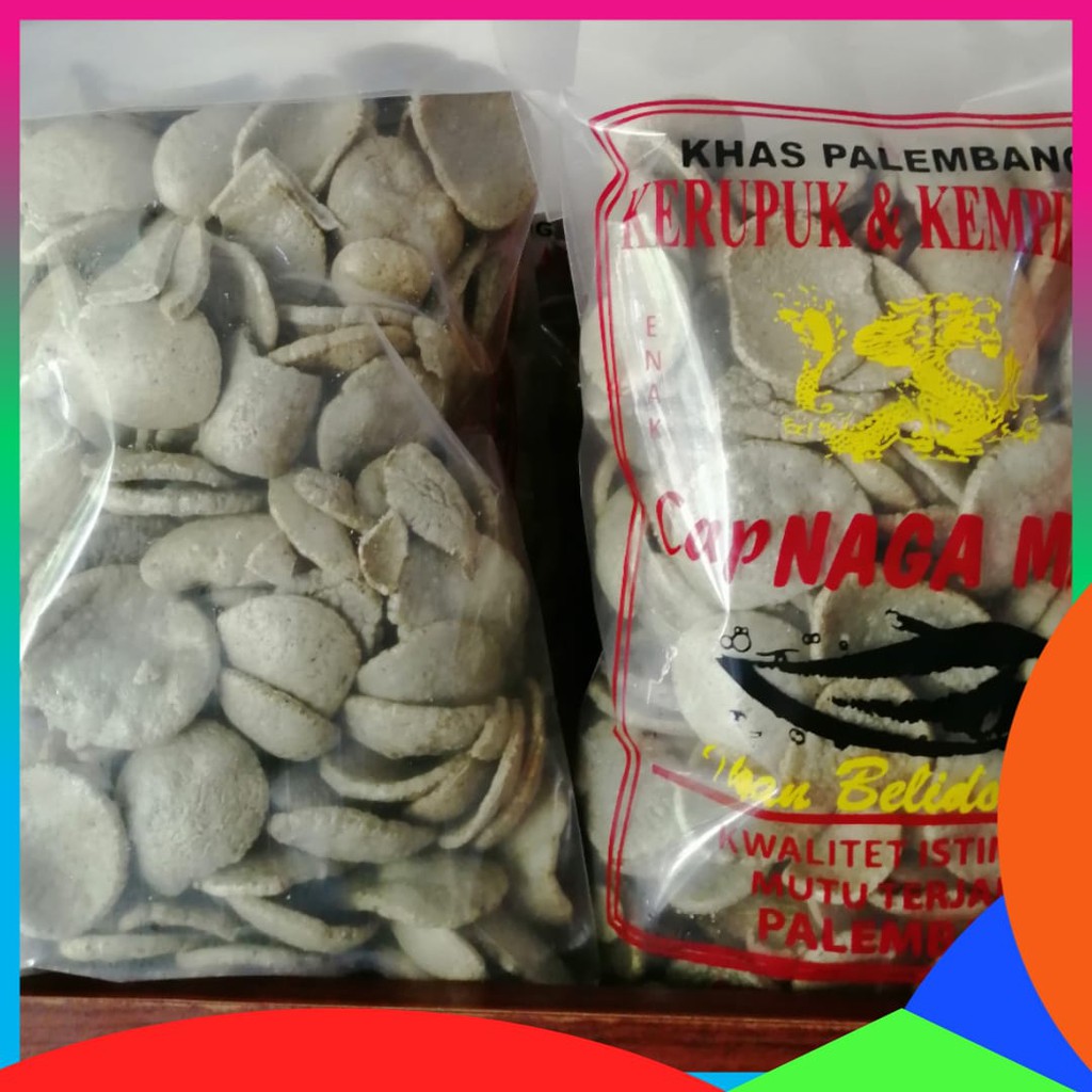 

Keripik Rasa Jengkol Kerupuk Kemplang Jengkol Naga Mas Asli Palembang