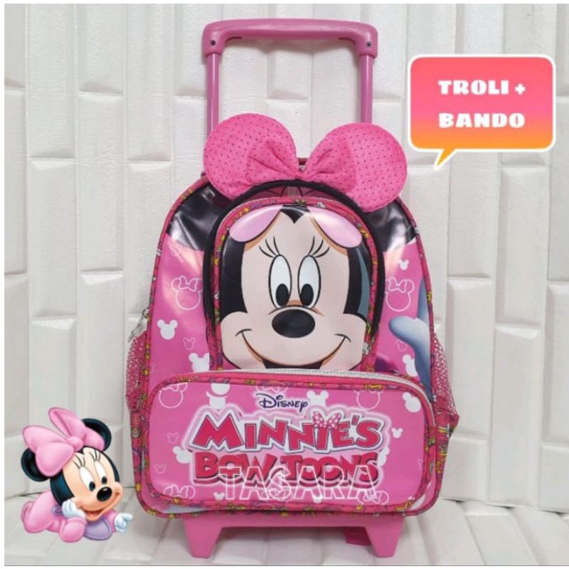 Tas troli anak perempuan tas koper anak sd tk paud tas sekolah anak