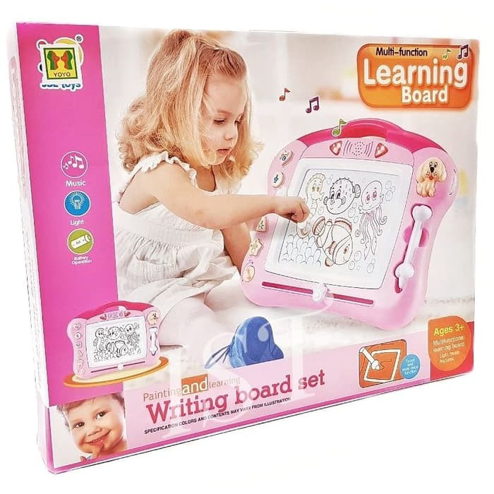 

Painting and Learning Writing Board Set PINK 666Al