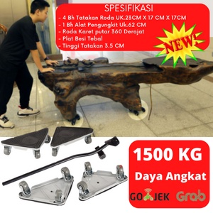 Roda alat bantu angkat pindah barang furniture lemari berat lifter Mover