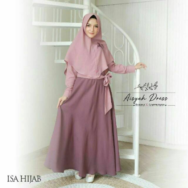 Aisyah dress by ISA HIJAB