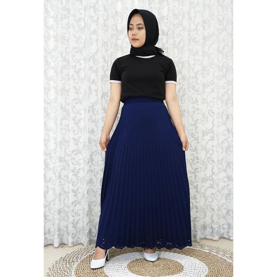 ROK PLISKET PON BAWAH MEWAH GL FASHION