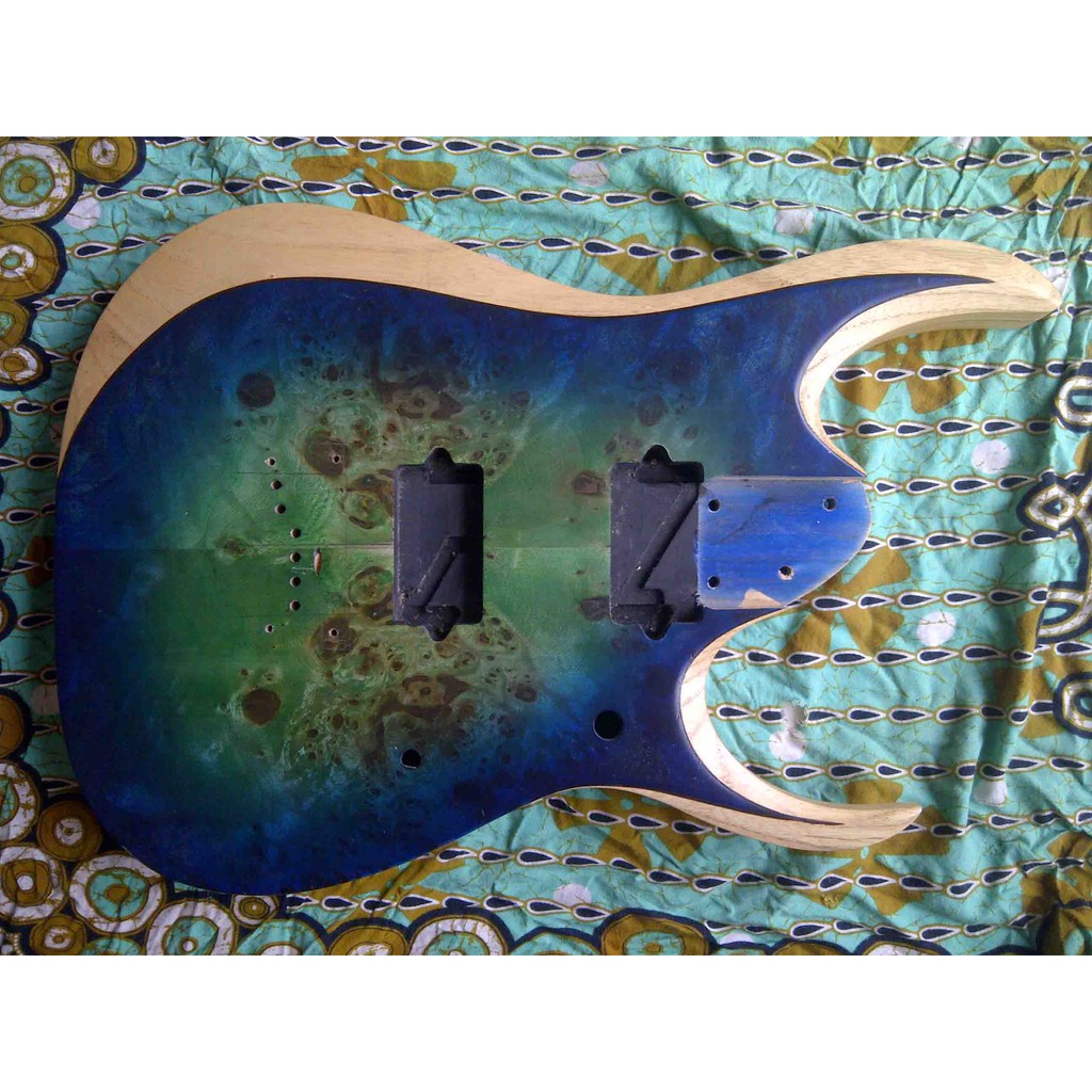 Original Body Ibanez RGDIX6MPB Guitar Rgd Iron Label Gitar