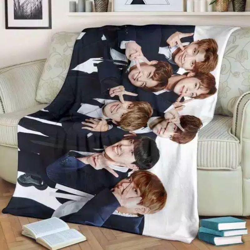 SELIMUT JUMBO 200x150 cm CUSTOM BTS KPOP