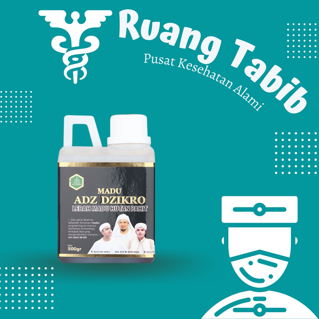 

ADZ DZIKRO Lebah Madu Hutan Pahit 500 gram