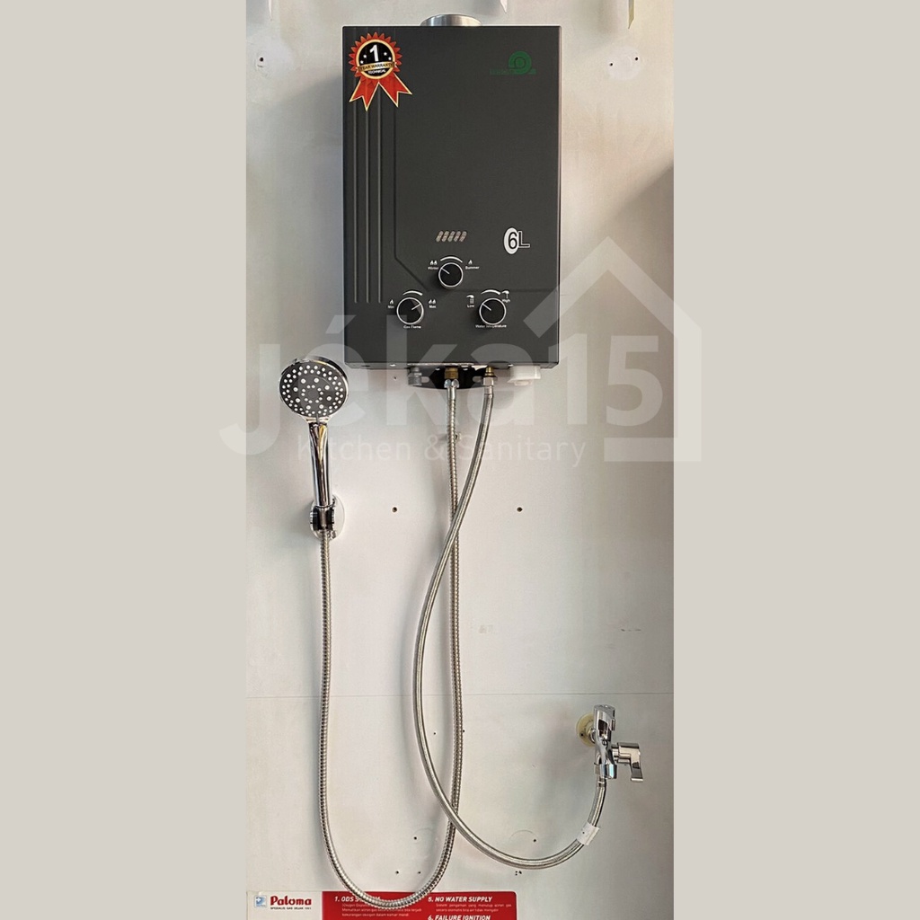 PAKET LENGKAP WATER HEATER MURAH/WATER HEATER GAS | PEMANAS AIR GAS