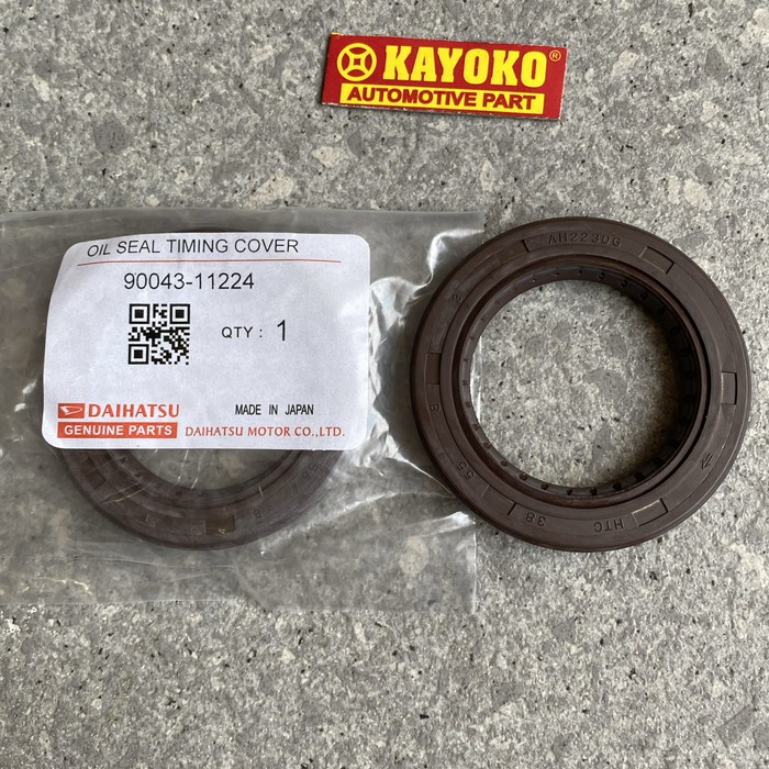 SEAL CRANK SHAFT DEPAN F70/ TAFT OLI SEAL TIMING COVER ORI 90043-11224