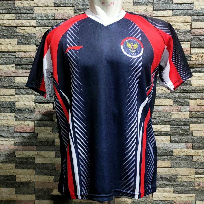GROSIR Jersey Bulutangkis Indonesia Lin ing Baju Badminton Indonesia New Jersey Bulutangkis