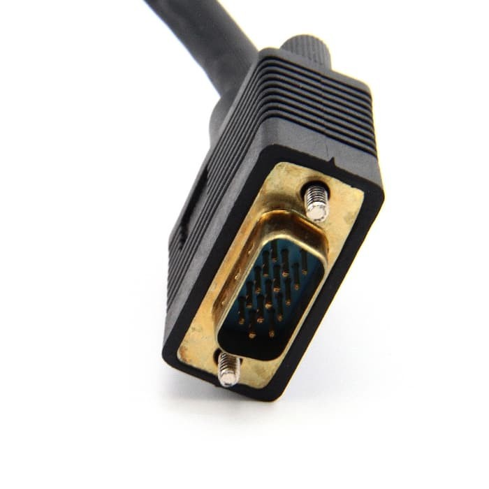 Kabel VGA 20M Male Gold Plate 3+4 - Cable VGA 20 Meter original