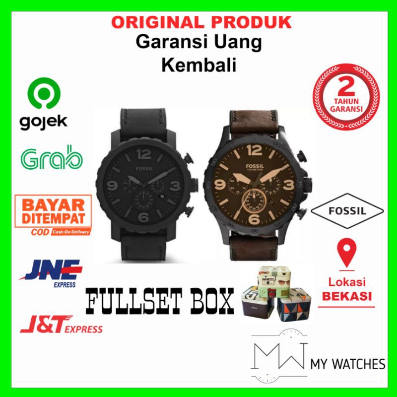 Jam Tangan Fossil Pria Original | Jam Fossil Jr1487 Jr1354