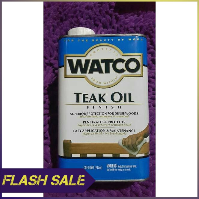 Watco Teak Oil   cat kayu