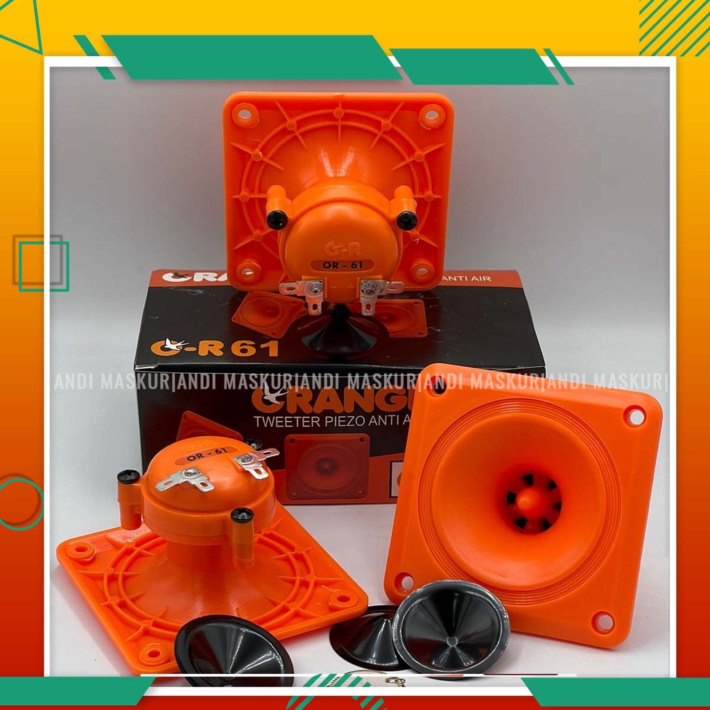 Orange 61 Tweeter Walet Orange OR 61 Type Piezzo