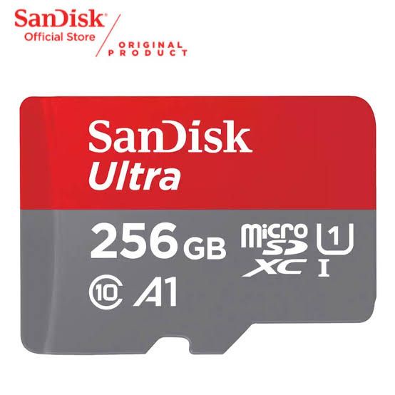 Memory Card MMC Sandisk Ultra 120mbps - 150mbps A1 SDXC UHS-1 - Garansi Resmi 10 Tahun - Original