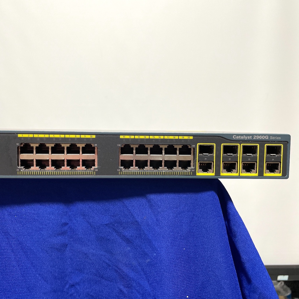 switch hub cisco catalyst 2960g 24 tc l 24 port gigabit