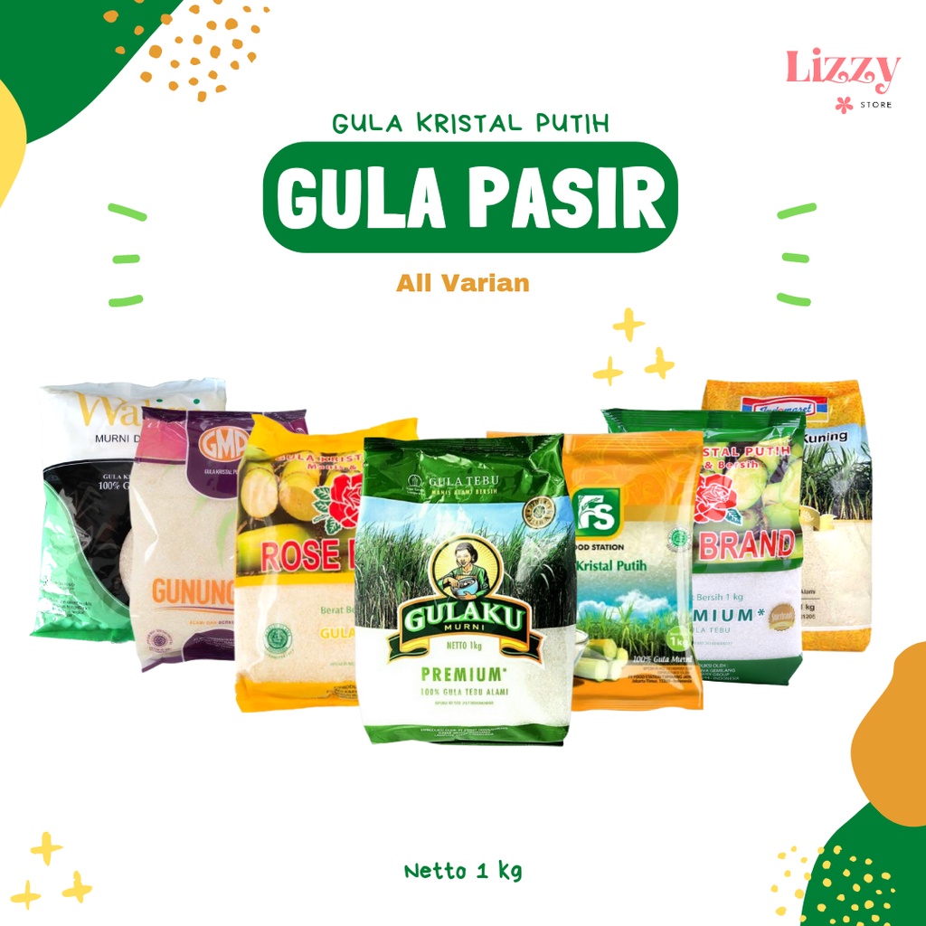 

Gulaku Gula Pasir Kristal Putih Tebu Premium 1kg