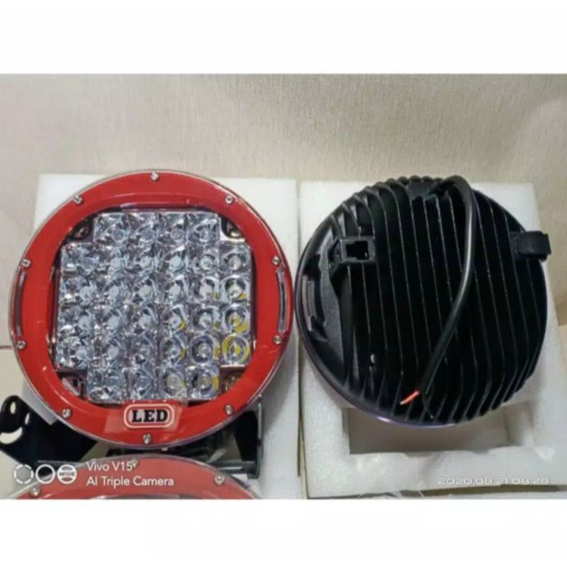 lampu sorot 9 inch 185 wat LED sorot red