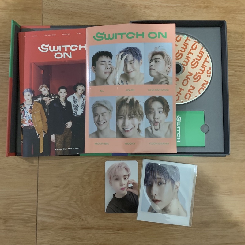 [BOOKED] Album Astro Switch On Official On Ver. (Pola Jinjin + PC Eunwoo)
