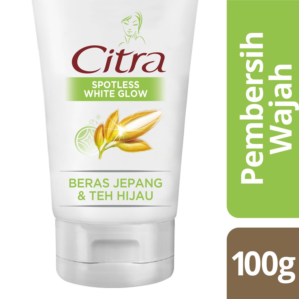 Citra Spotless White Glow Facial FoAM - Beras Jepang & Teh Hijau 100 gr