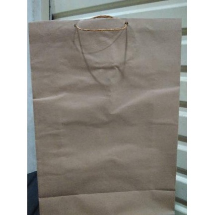 

Kekinian - Paper bag buku polos coklat isi 12 pcs/& terlaris