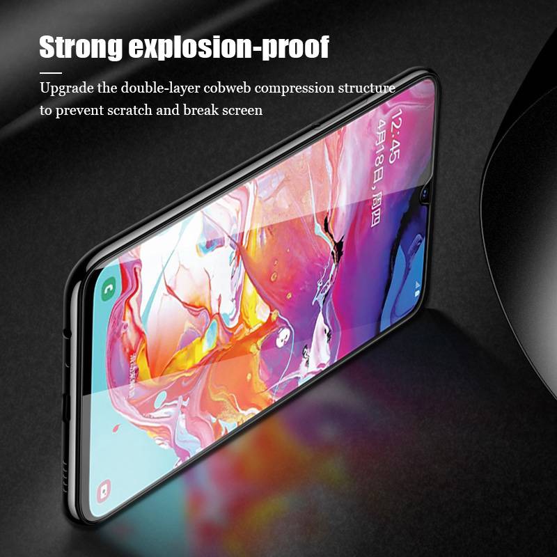 9D  Tempered Glass For Samsung Galaxy A50 A71 5G A30 A20 A10S A40 Screen Protector Glass For Samsung A90 5G A52 A70 A60