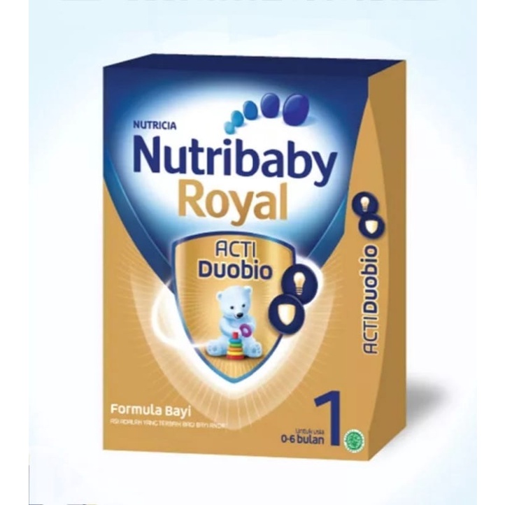 Royal 1 nutribaby 400gr box susu formula bayi