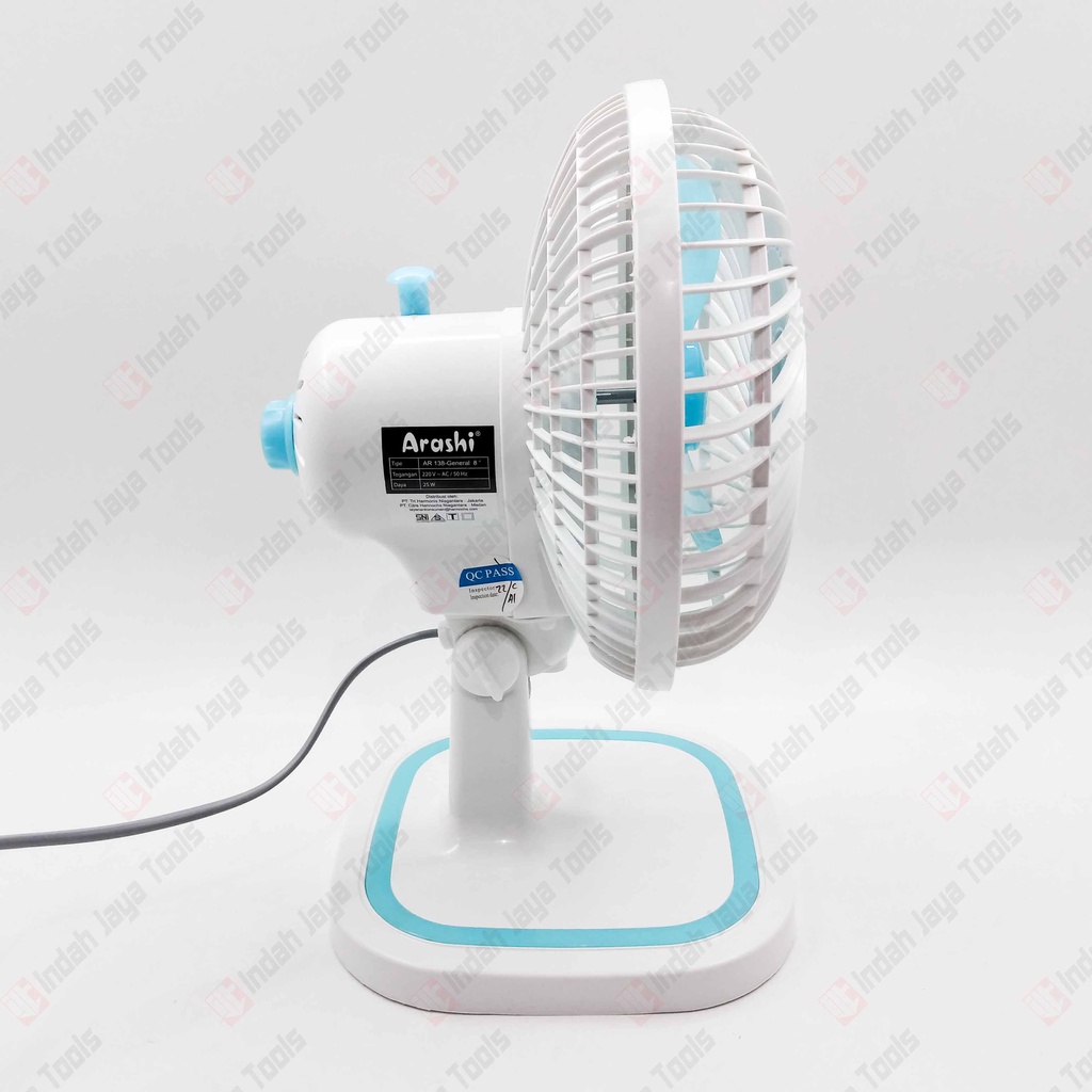 ARASHI AR 138 Kipas Angin Meja Duduk 8 Inch General Fan