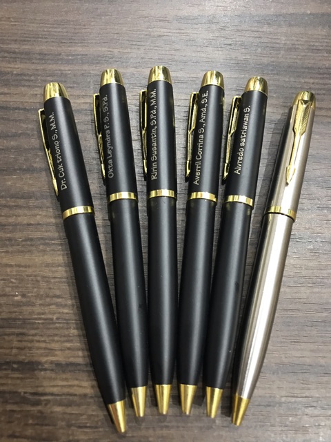 Pen parker sonet new FREE LASER NAMA/ pen nama/ pen grafir / pen laser/ pen custom/ SOUVENIR/ pulpen