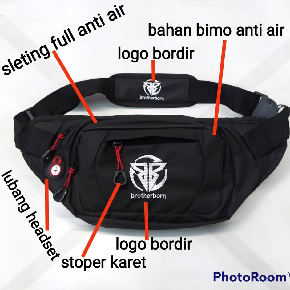 Waistbag pria gaul  / Tas Selempang outdoor / tas pinggang pria