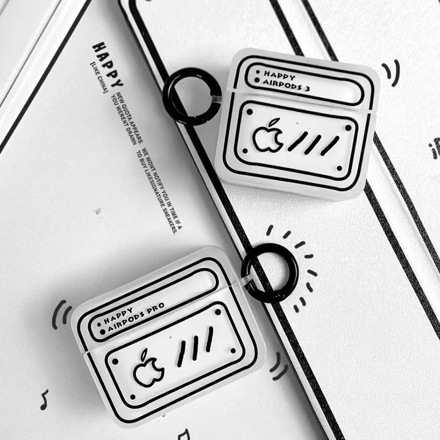 Case Pelindung Bahan Silikon Tahan Banting Untuk AirPods 1 2 Pro Gen 3