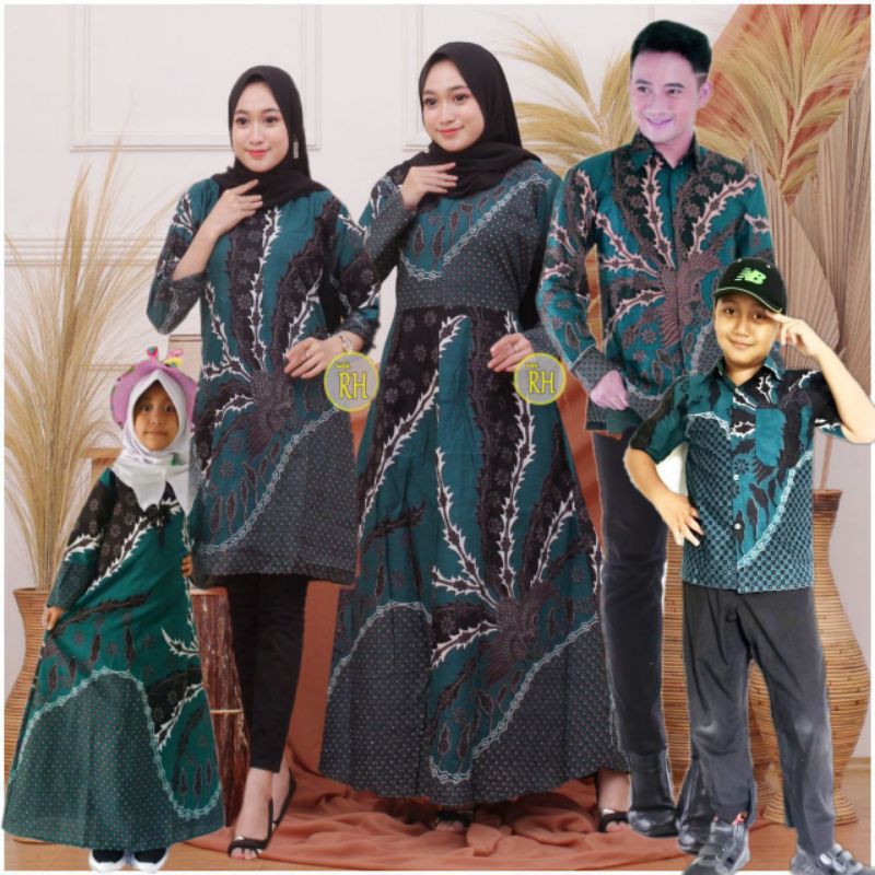 BATIK COUPLE KELUARGA, baju batik couple keluarga ori